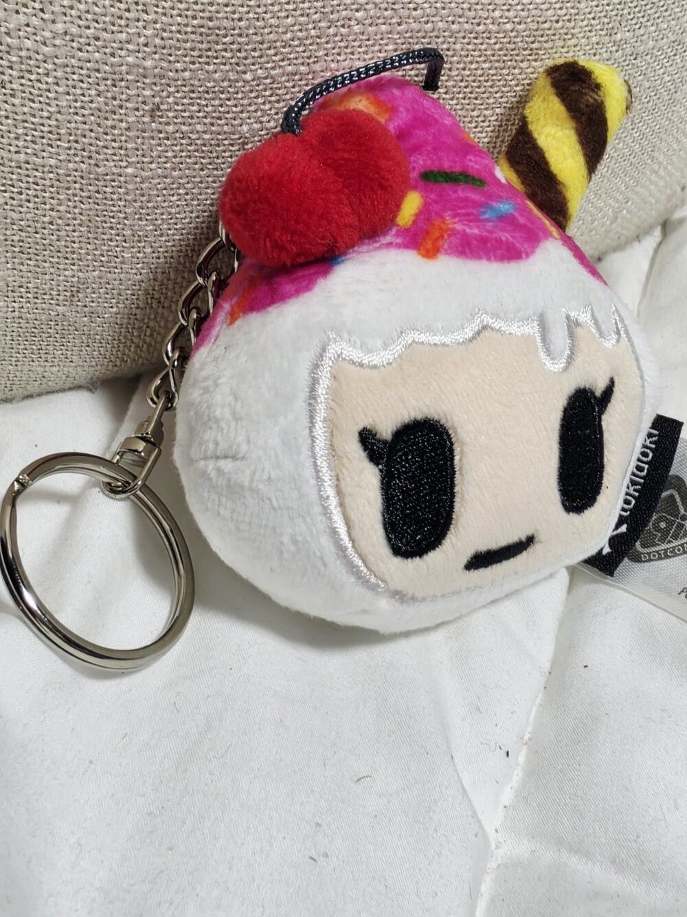 Tokidoki Cactus Friends Sprinkle Milkshake Plush Keychain Bag Clip Retired